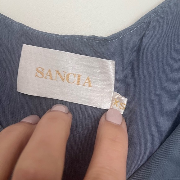 Anthropologie blue jumpsuit, NWT - Picture 5 of 6